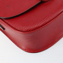LOUIS VUITTON Epi Saint Cloud PM Shoulder Bag Red M52217 LV Auth 156355-15