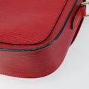 LOUIS VUITTON Epi Saint Cloud PM Shoulder Bag Red M52217 LV Auth 156355-16