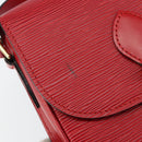 LOUIS VUITTON Epi Saint Cloud PM Shoulder Bag Red M52217 LV Auth 156355-9