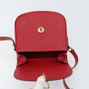 LOUIS VUITTON Epi Saint Cloud PM Shoulder Bag Red M52217 LV Auth 156355-19