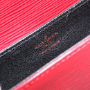 LOUIS VUITTON Epi Saint Cloud PM Shoulder Bag Red M52217 LV Auth 156355-20