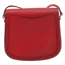LOUIS VUITTON Epi Saint Cloud PM Shoulder Bag Red M52217 LV Auth 156355-2