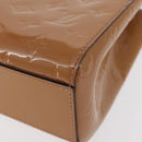 LOUIS VUITTON Monogram Vernis Catalina BB Bag Rose Velours M90015 Auth 156356-11