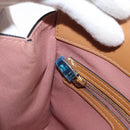 LOUIS VUITTON Monogram Vernis Catalina BB Bag Rose Velours M90015 Auth 156356-18