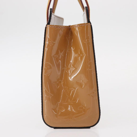 LOUIS VUITTON Monogram Vernis Catalina BB Bag Rose Velours M90015 Auth 156356