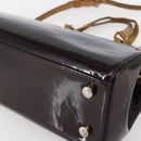 LOUIS VUITTON Monogram Vernis Blair MM Hand Bag 2way Amarante M91619 Auth 156360-15