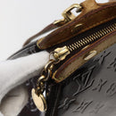 LOUIS VUITTON Monogram Vernis Blair MM Hand Bag 2way Amarante M91619 Auth 156360-10