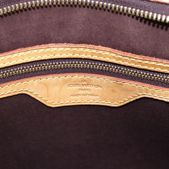 LOUIS VUITTON Monogram Vernis Blair MM Hand Bag 2way Amarante M91619 Auth 156360