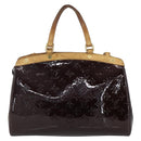 LOUIS VUITTON Monogram Vernis Blair MM Hand Bag 2way Amarante M91619 Auth 156360-2