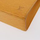 LOUIS VUITTON Epi Malesherbes Bag Tassili Yellow Jonne M52379 LV Auth 156361-14