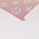 LOUIS VUITTON Monogram Etoui 6 Pailles Pouch Pink GI0621 LV Auth 156366M-16