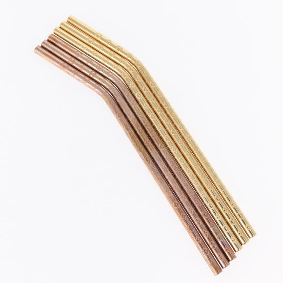 LOUIS VUITTON Monogram Etoui 6 Pailles Pouch Pink GI0621 LV Auth 156366M