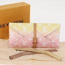 LOUIS VUITTON Monogram Etoui 6 Pailles Pouch Pink GI0621 LV Auth 156366M-12