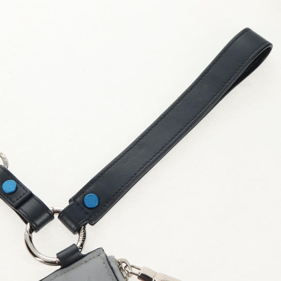 LOUIS VUITTON Monogram satellite Alpha Pouch Silver M44178 LV Auth 156367M