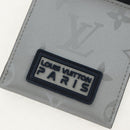 LOUIS VUITTON Monogram Satelliten-Alpha-Pouch Silber M44178 LV Auth 156367M-20