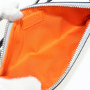 LOUIS VUITTON Monogram satellite Alpha Pouch Silver M44178 LV Auth 156367M-11