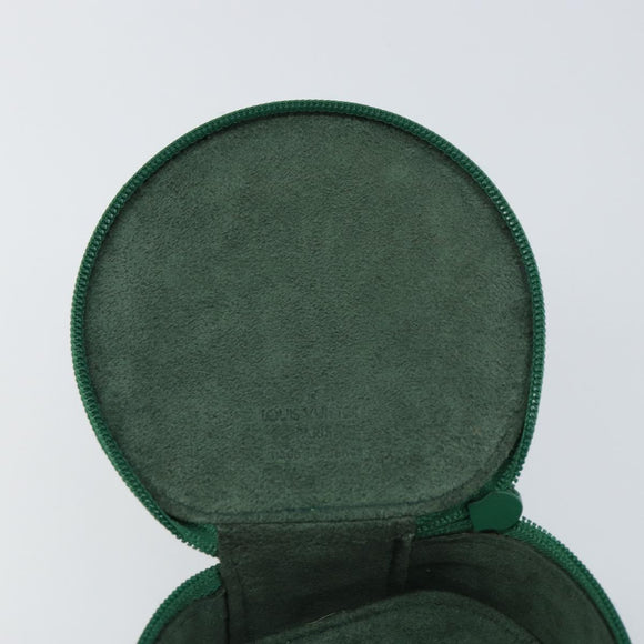 LOUIS VUITTON Epi Ecrin Bijoux 10 Jewelry Box Green M48214 LV Auth 156368