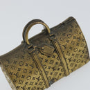 LOUIS VUITTON Paper weight metal Gold LV Auth 156369M-12