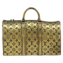 LOUIS VUITTON Paper weight metal Gold LV Auth 156369M-2