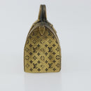 LOUIS VUITTON Paper weight metal Gold LV Auth 156369M-4