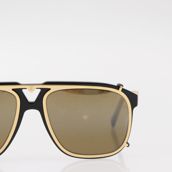 LOUIS VUITTON LV Satellite Sunglasses plastic Black Z1085W LV Auth 156371