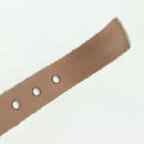 CHANEL Belt tweed Light Blue CC Auth 156372V-7