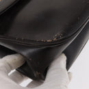 Christian Dior Trotter Canvas Hand Bag Leather Brown Gold Auth 156377-10