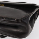 Christian Dior Trotter Canvas Hand Bag Leather Brown Gold Auth 156377-14