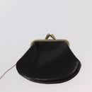 Christian Dior Trotter Canvas Hand Bag Leather Brown Gold Auth 156377-21