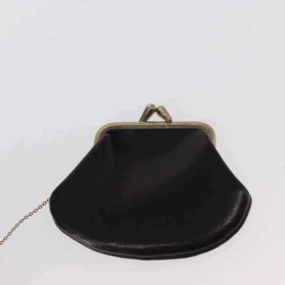 Christian Dior Trotter Canvas Hand Bag Leather Brown Gold Auth 156377