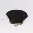 Christian Dior Trotter Canvas Hand Bag Leather Brown Gold Auth 156377-22