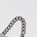 Salvatore Ferragamo Vala Backpack Denim 2way Blue Silver Auth 156378-14