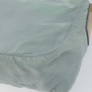PRADA Shoulder Bag Nylon Green Silver Auth 156380-15