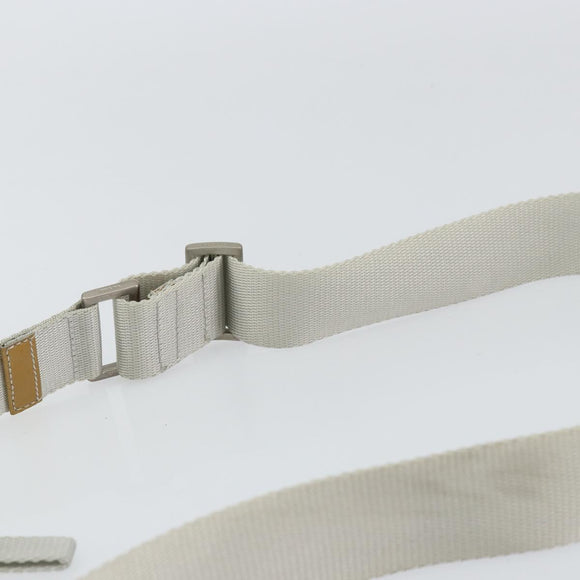 PRADA Shoulder Bag Nylon Green Silver Auth 156380