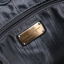 Salvatore Ferragamo Hand Bag Leather Black Auth 156381V-18