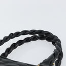 Salvatore Ferragamo Hand Bag Leather Black Auth 156381V-8