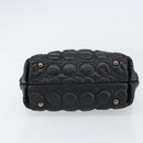 Salvatore Ferragamo Hand Bag Leather Black Auth 156381V-5