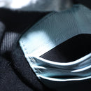 BURBERRY Chain Shoulder Bag Leather Blue Gold Auth 156382-12