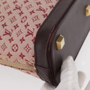 LOUIS VUITTON Monogram Mini Alma Haut Hand Bag Red M92204 LV Auth 156384-8