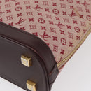 LOUIS VUITTON Monogram Mini Alma Haut Hand Bag Red M92204 LV Auth 156384-15
