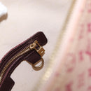 LOUIS VUITTON Monogram Mini Alma Haut Hand Bag Red M92204 LV Auth 156384-21