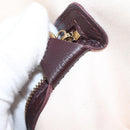 LOUIS VUITTON Monogram Mini Alma Haut Hand Bag Red M92204 LV Auth 156384-12
