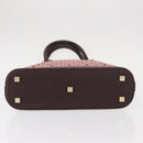 LOUIS VUITTON Monogram Mini Alma Haut Hand Bag Red M92204 LV Auth 156384-5