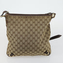 GUCCI GG Canvas Shoulder Bag 2 Set Beige Auth 156389-11