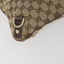GUCCI GG Canvas Shoulder Bag 2 Set Beige Auth 156389-16