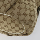 GUCCI GG Canvas Shoulder Bag 2 Set Beige Auth 156389-8