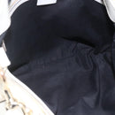 GUCCI Web Sherry Line Britt Bag Coated Canvas 2way White Gold 162886 Auth 156412-18