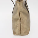 GUCCI GG implementation Tote Bag PVC Gold 211138 Auth 156414-3