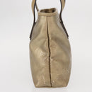 GUCCI GG implementation Tote Bag PVC Gold 211138 Auth 156414-4
