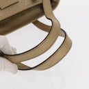 GUCCI GG implementation Tote Bag PVC Gold 211138 Auth 156414-7